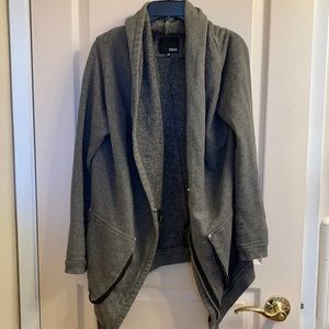 Aritzia Wilfred Free gray cardigan
